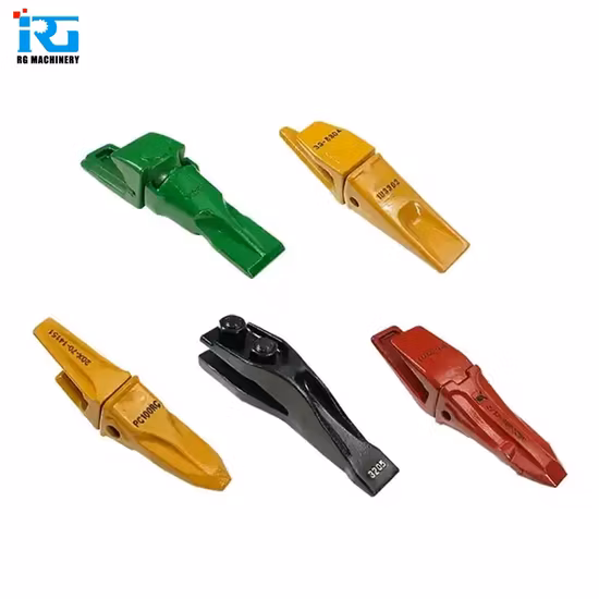 Dientes de cucharón de fundición de acero para excavadora, todo tipo de dientes de cucharón de excavadora 19570